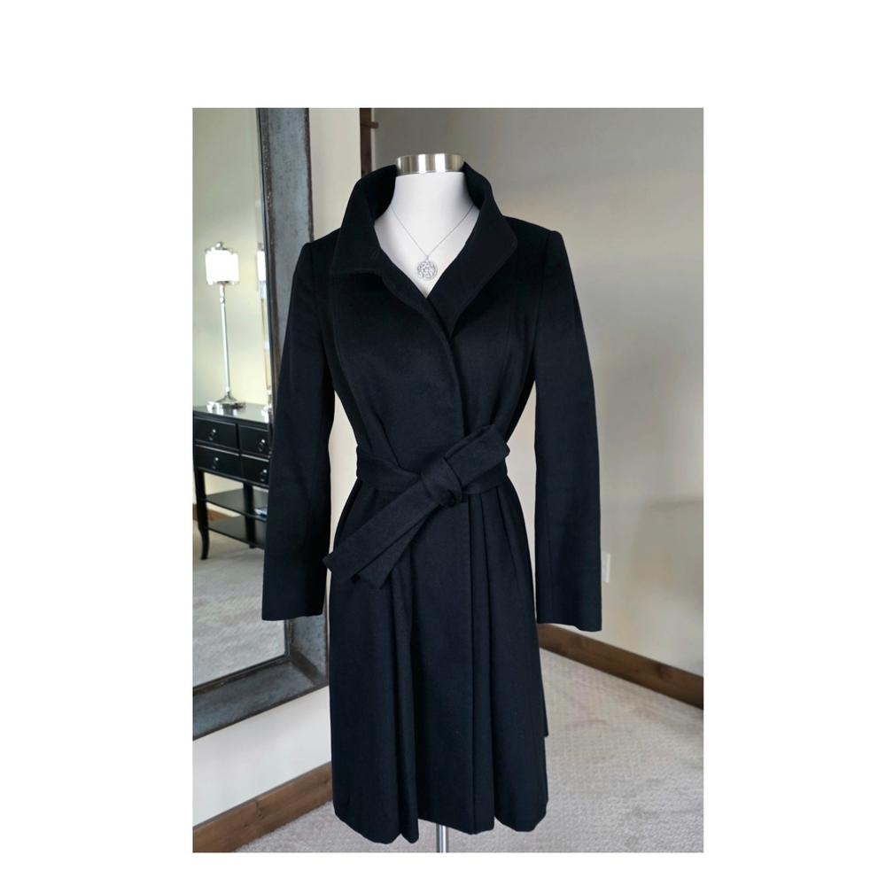 Calvin Klein Cashmere Black Coat